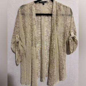 Love Stitch Snakeskin Shaw Coverup One Size Fits Most OSFM